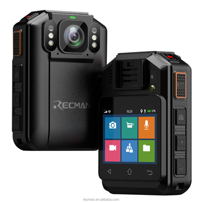 HD 2K Dual Camera Body worn 140 degree wide viewing angle Video Recorder Camera With IR Night Vision Police User